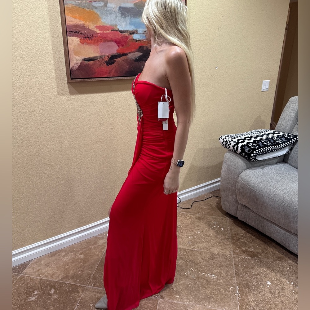 Decode Red Maxi Dress